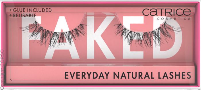 Faked Kunstwimpern 3-tlg. Set 01