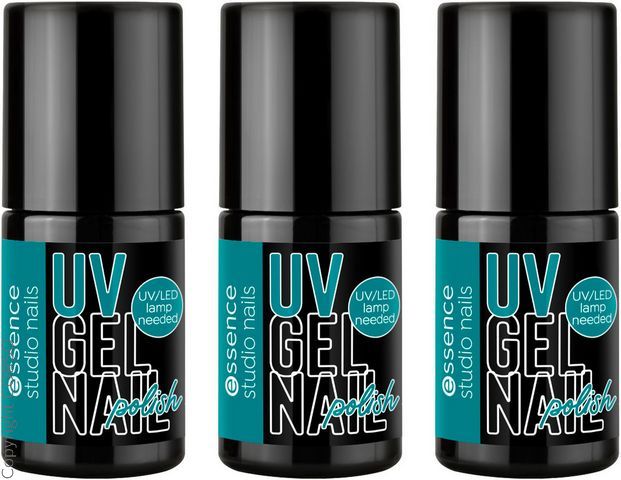 3x Studio Nails UV Nagellack