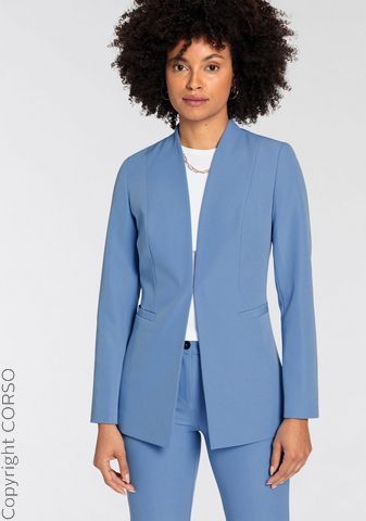 Blazer Ohne Kragen