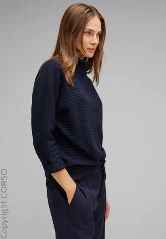 Ltd Qr Strukturshirt Schalkragen