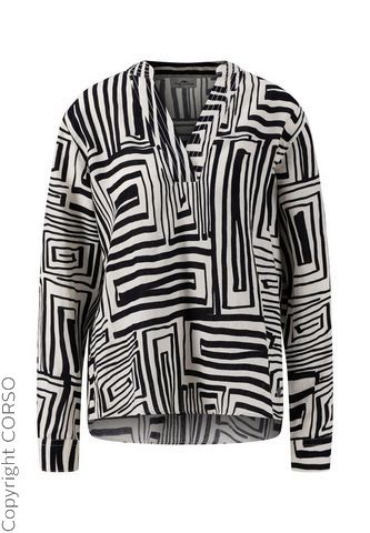 Druckbluse