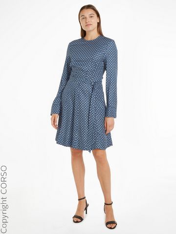 Kleid Foulard Fit & Flar