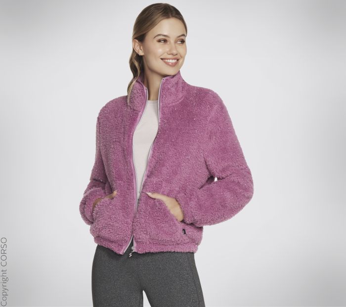 D Teddyfleecejacke