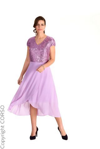 Hl Kleid, Gemustert,