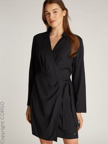 Kleid Fluid Vis Ls Wrap