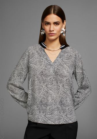 Druckbluse