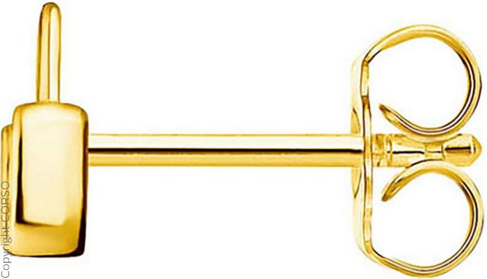Single-Ohrstecker