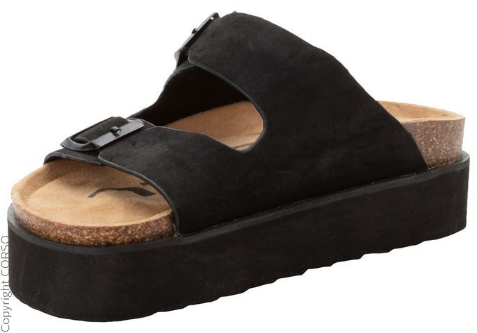 Sandy Platform Slider Women Low Sandale