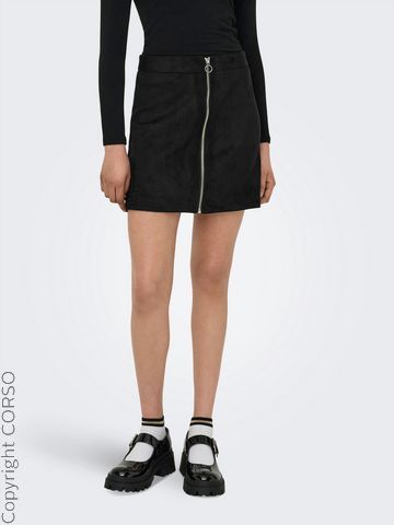 Onlrita Faux Suede Minirock