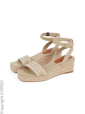 T.Hilfiger-Keilsandalette