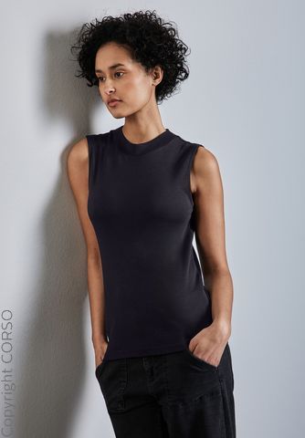 Qr Basic Turtle Neck Top