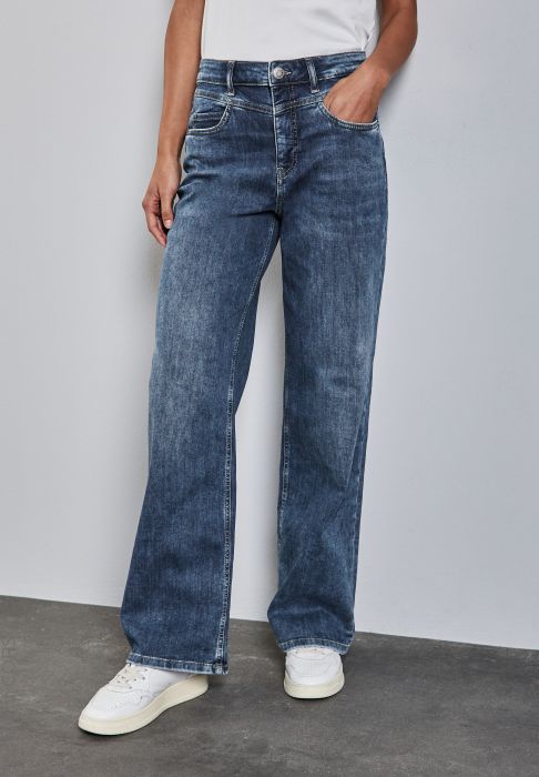 Style Qr-Wide Leg Jeans