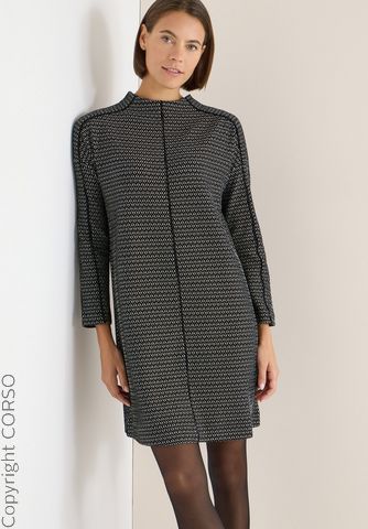 2-Tone Struktur Kleid